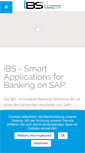 Mobile Screenshot of ibs-banking.com